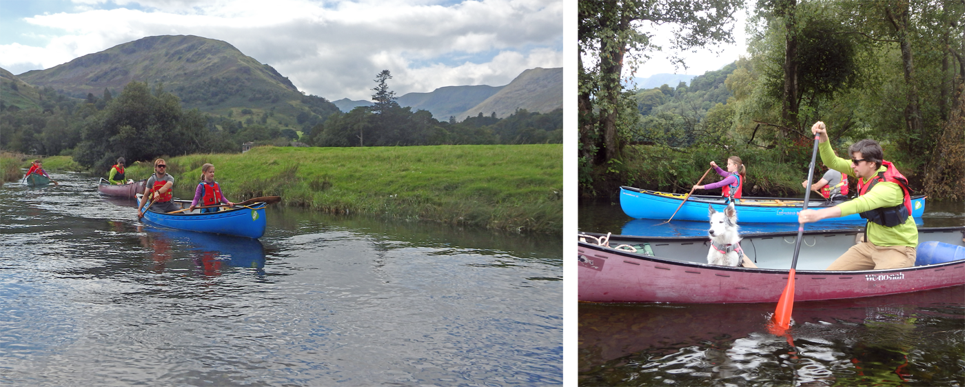 Canoeing in the Lake District