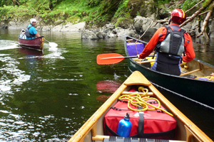 River canoe skills