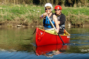 Open Tandem Canoe