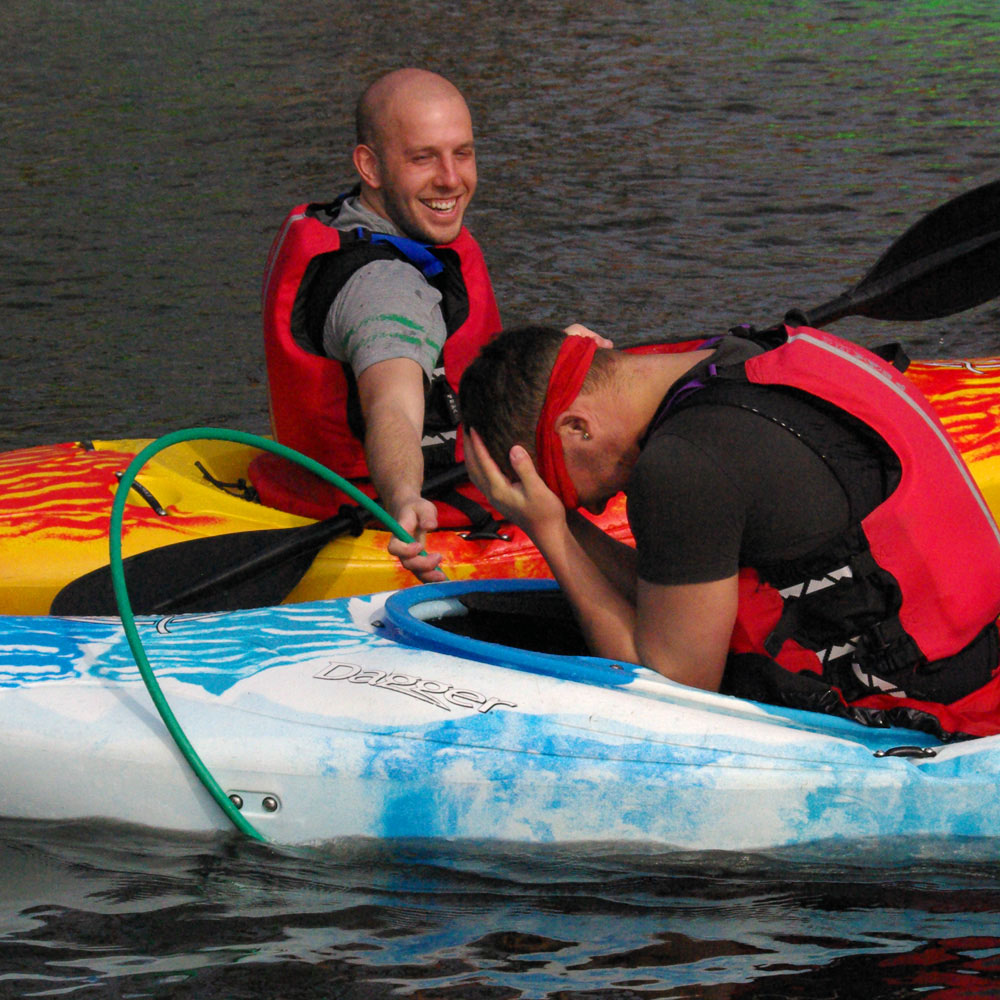 Paddlesport instructor course on Coniston