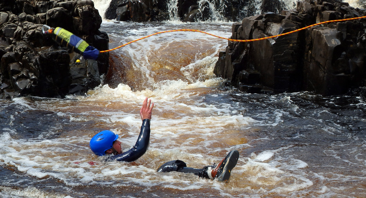white water safety and rescue training