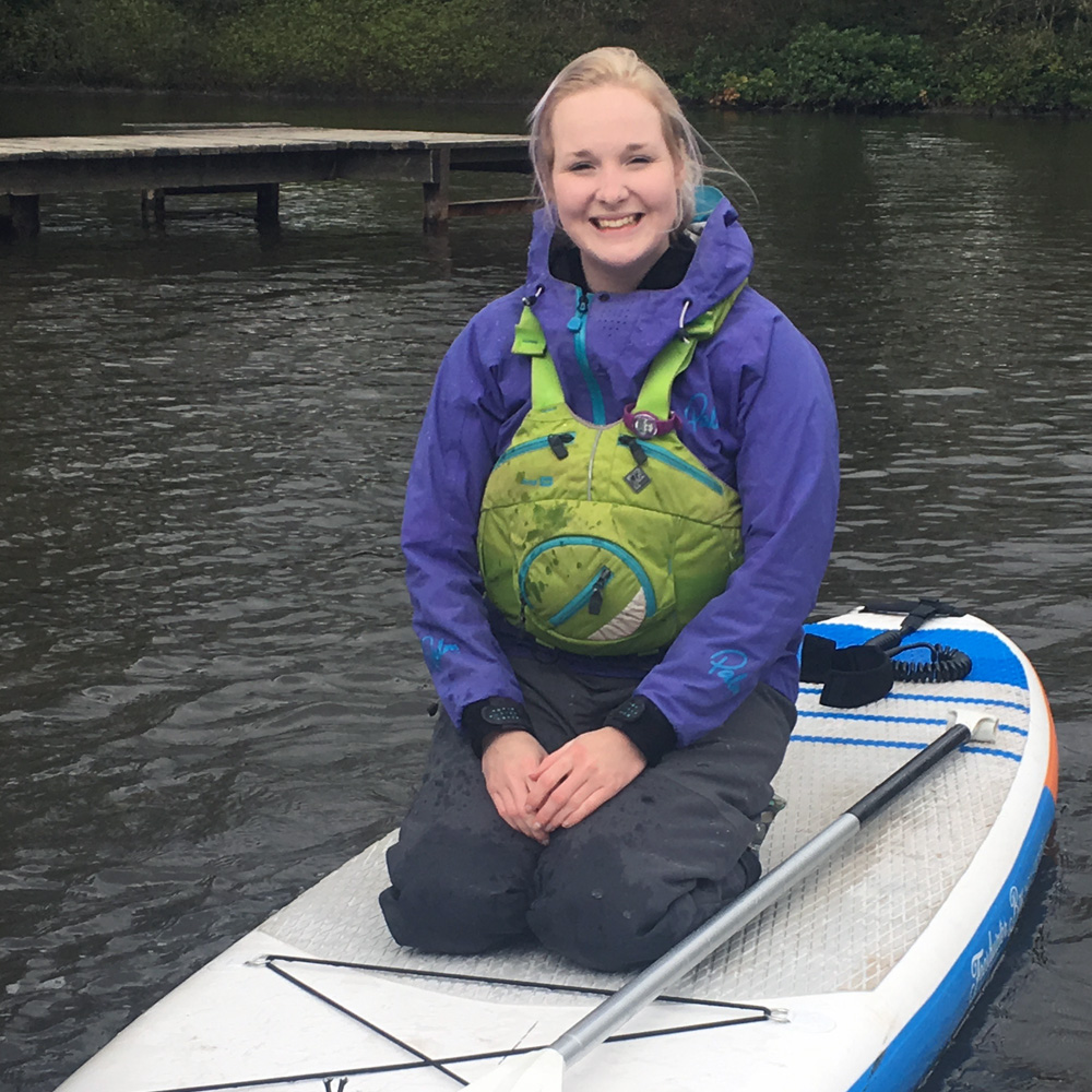 Paddleboarding in the Lake District