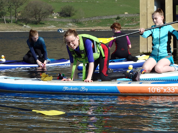 Stand up paddleboarding Ullswater