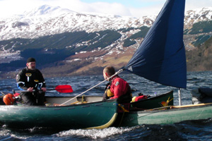 Advanced canoe skills