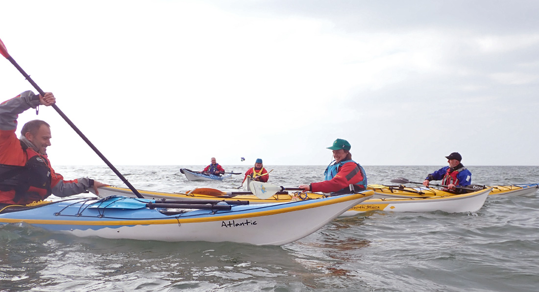 sea kayking courses Cumbria