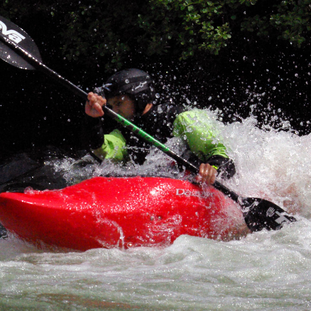 White water kayaking in Cumbria