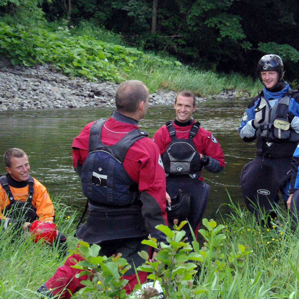 White water kayaking in Cumbria