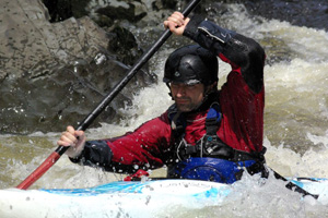 Intermediate level  white water courses