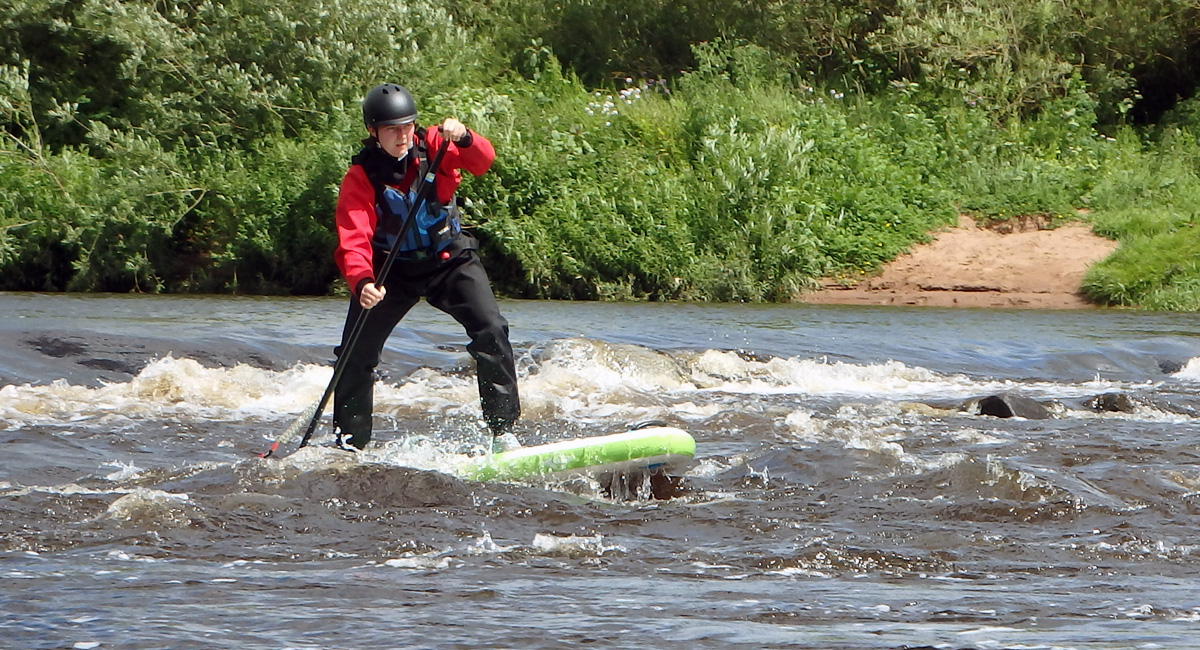 White water SUP Cumbria