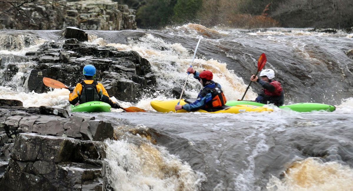 Steep creeking courses