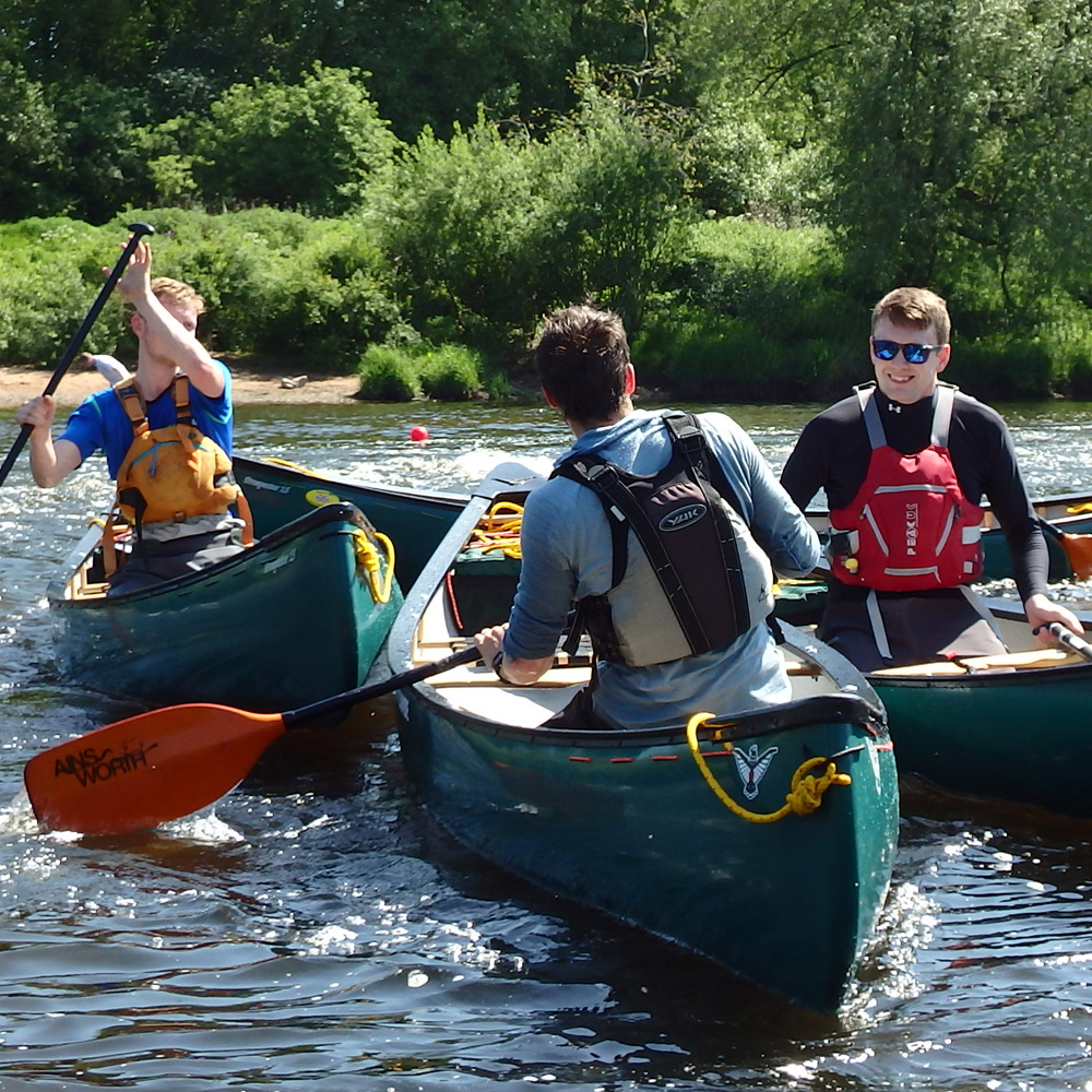 Canoeing River Eden
